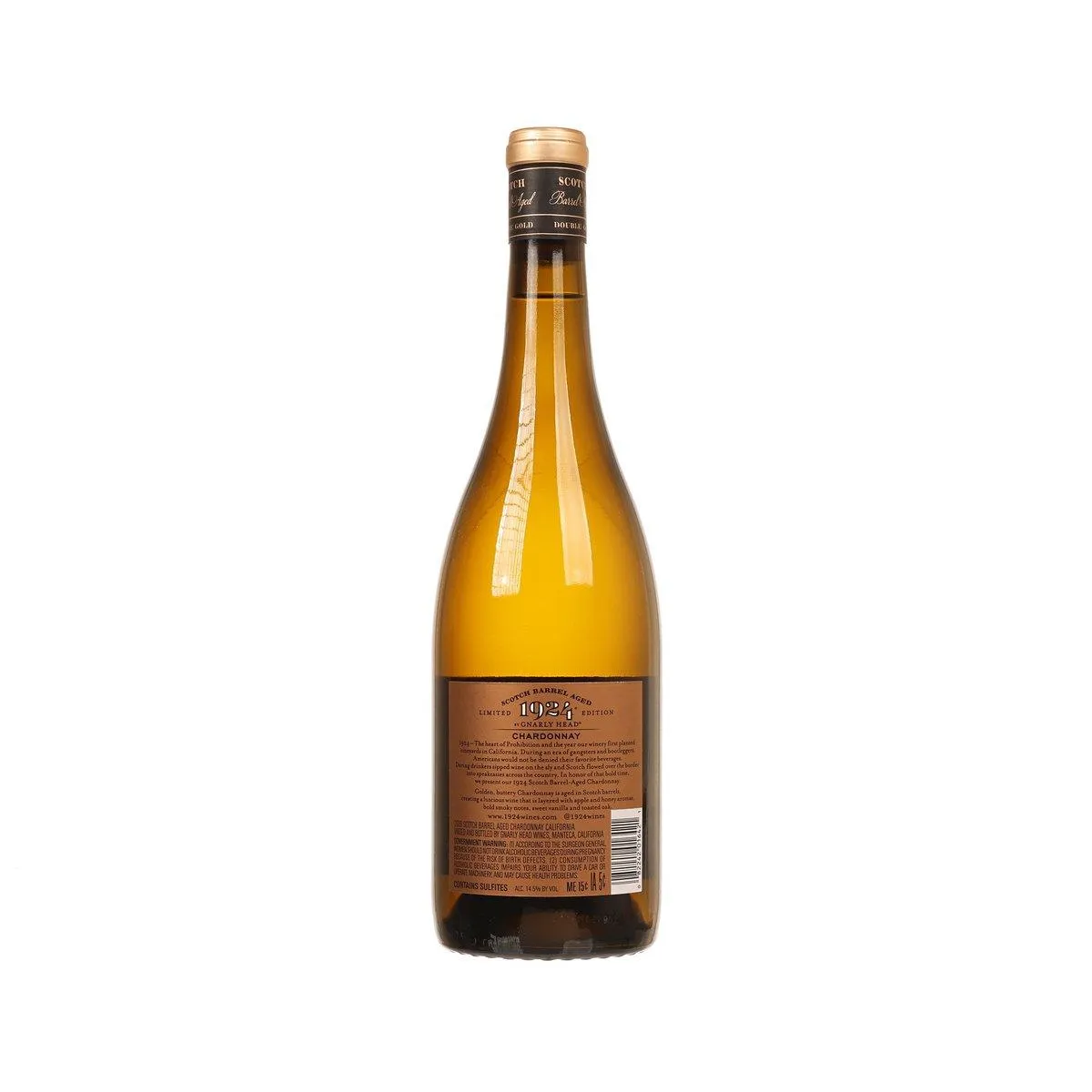 1924 Scotch Barrel Aged Chardonnay Limited Edition 21 (750mL)