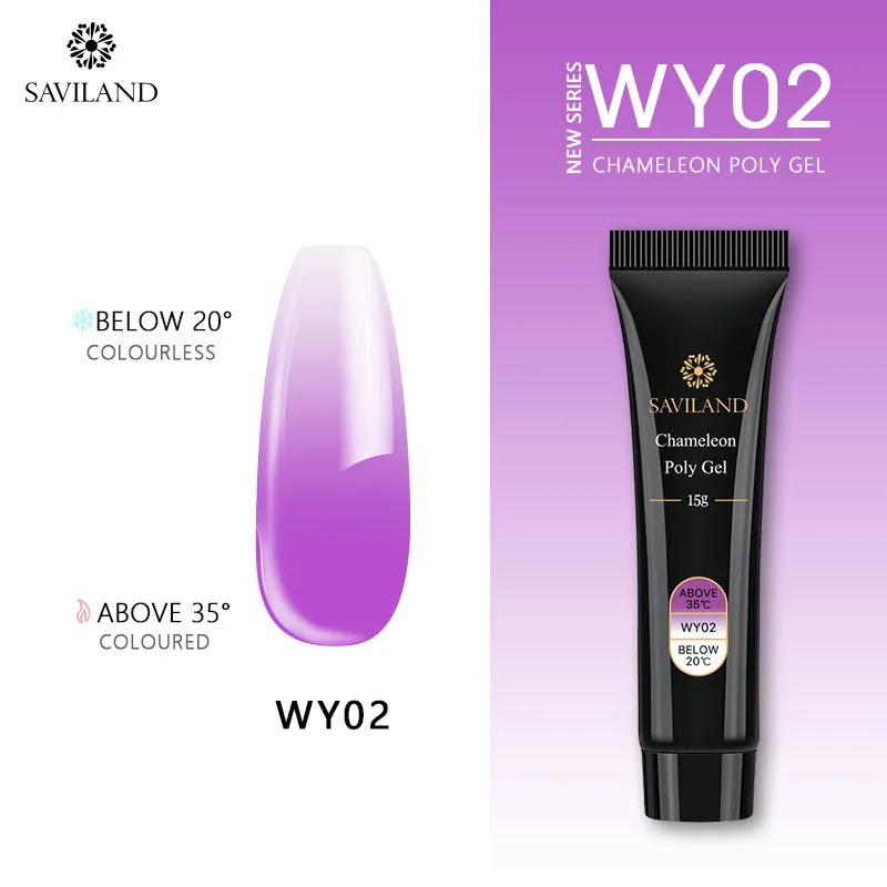 1PC 15g Color Chameleon Poly Gel | Temperature Color Change（💅BUY 8 GET 50%OFF）