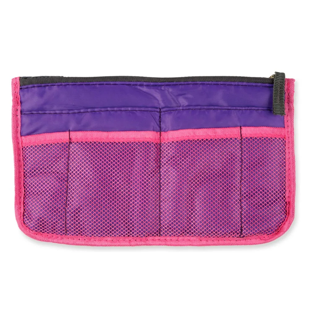 1pc Women Pocket Large Travel Insert Handbag Tote Organizer Tidy Bag Purse Pouch