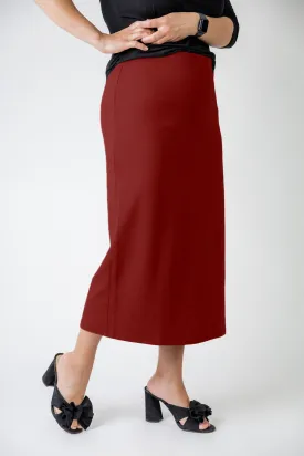 31" Relaxed Midi Skirt