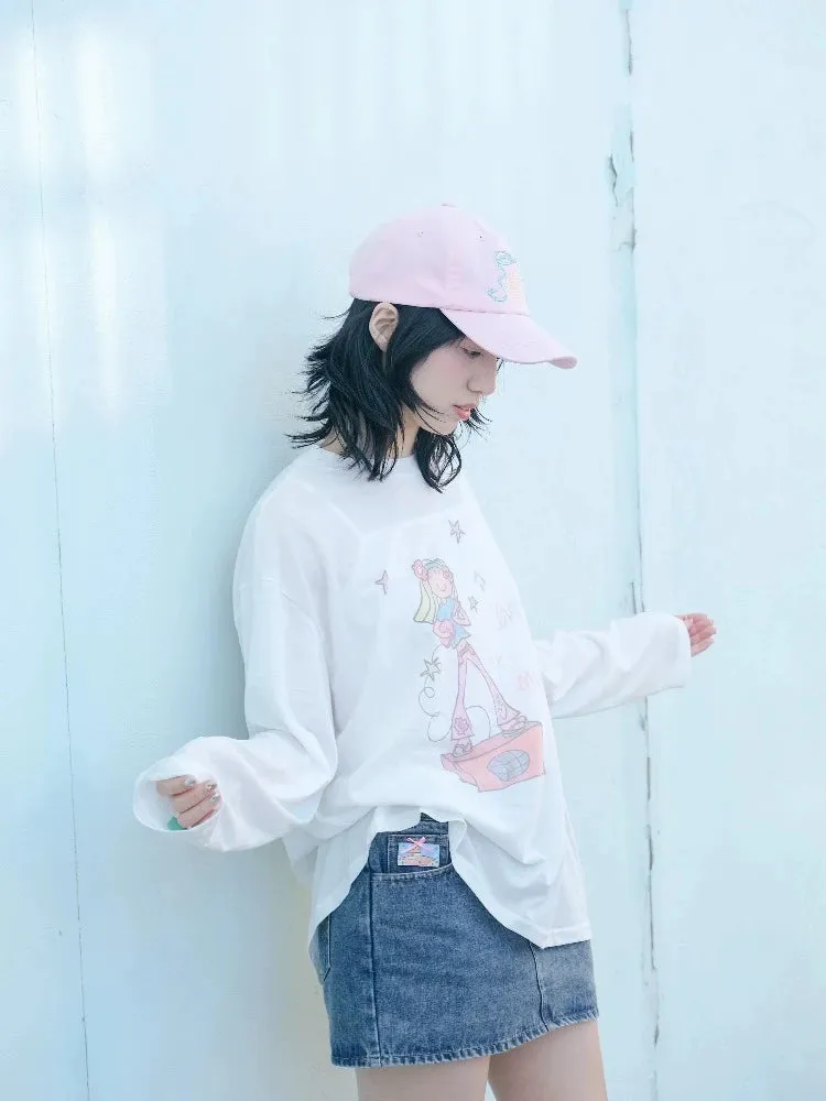 A-line denim skirt【s0000008735】