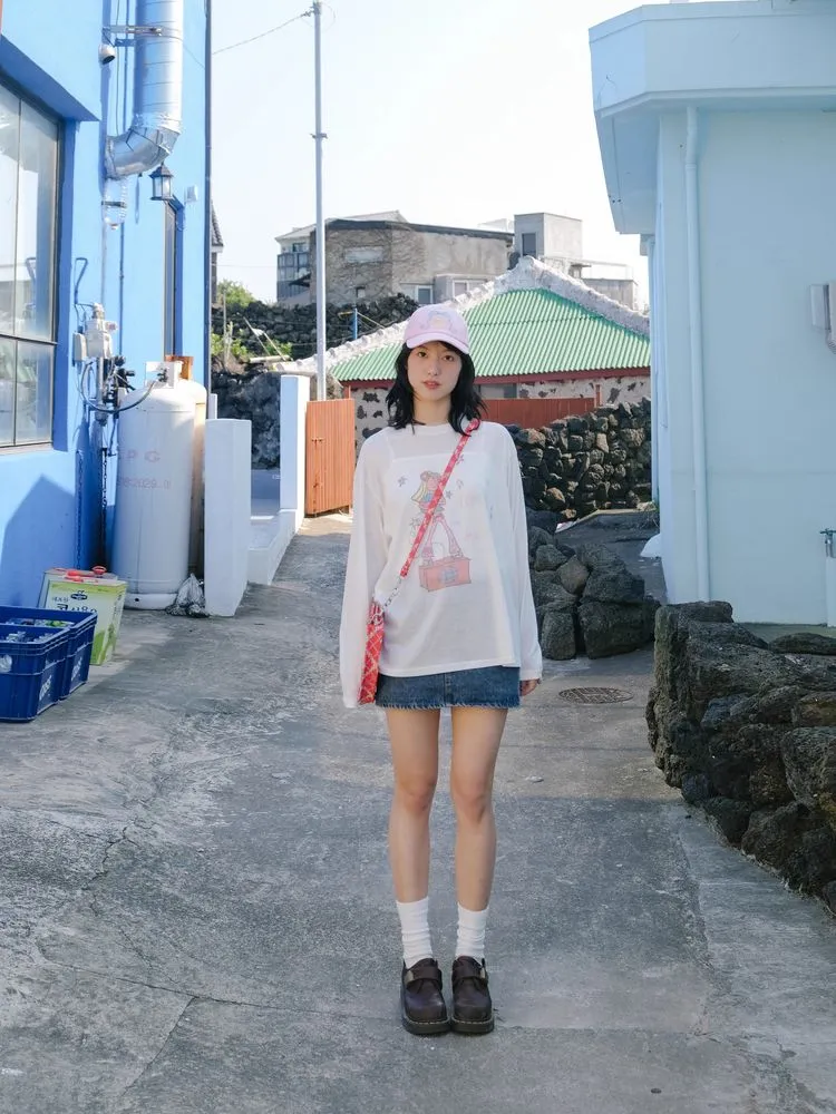 A-line denim skirt【s0000008735】