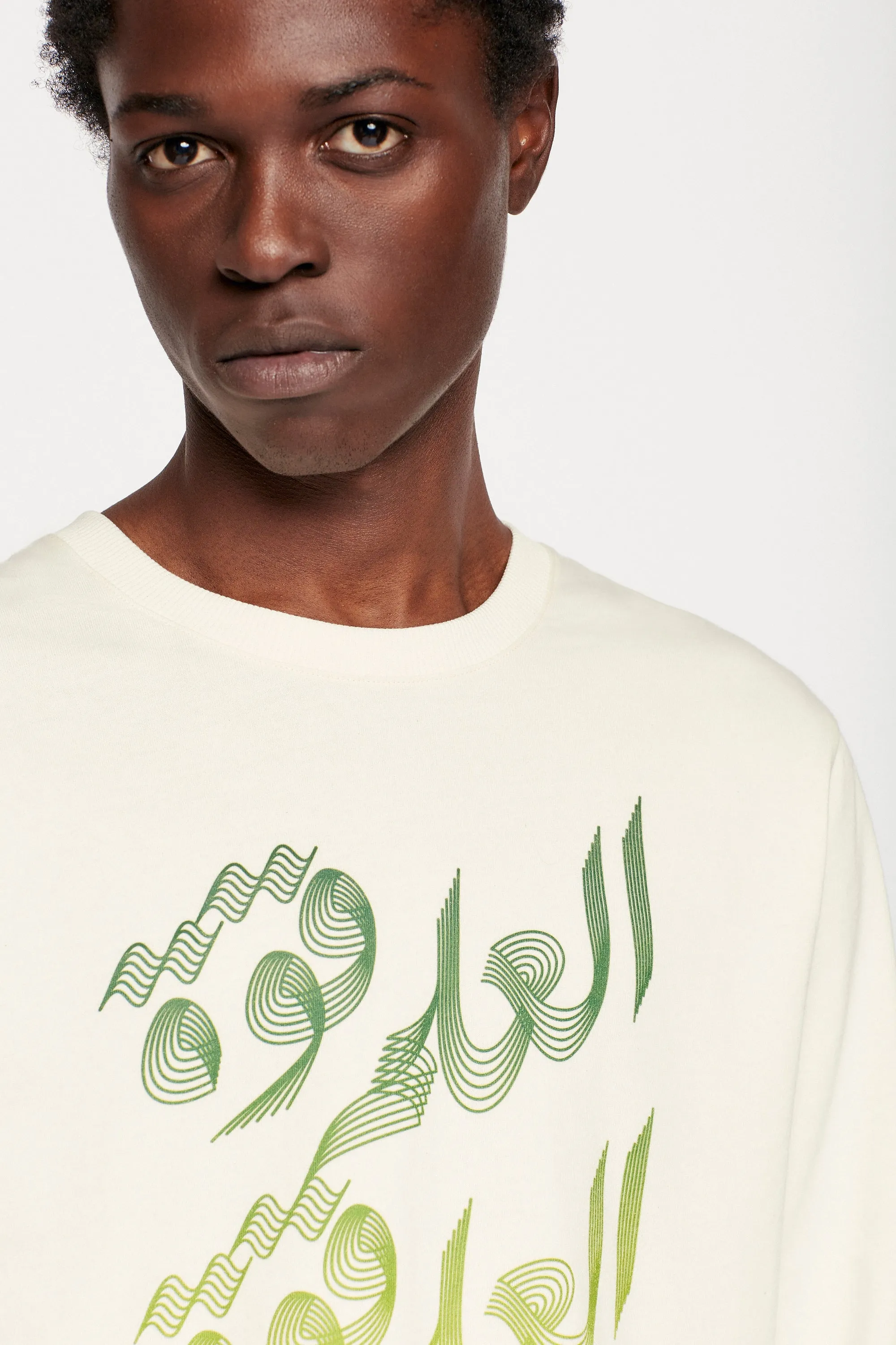ABCs Graphic Longsleeve in Natural