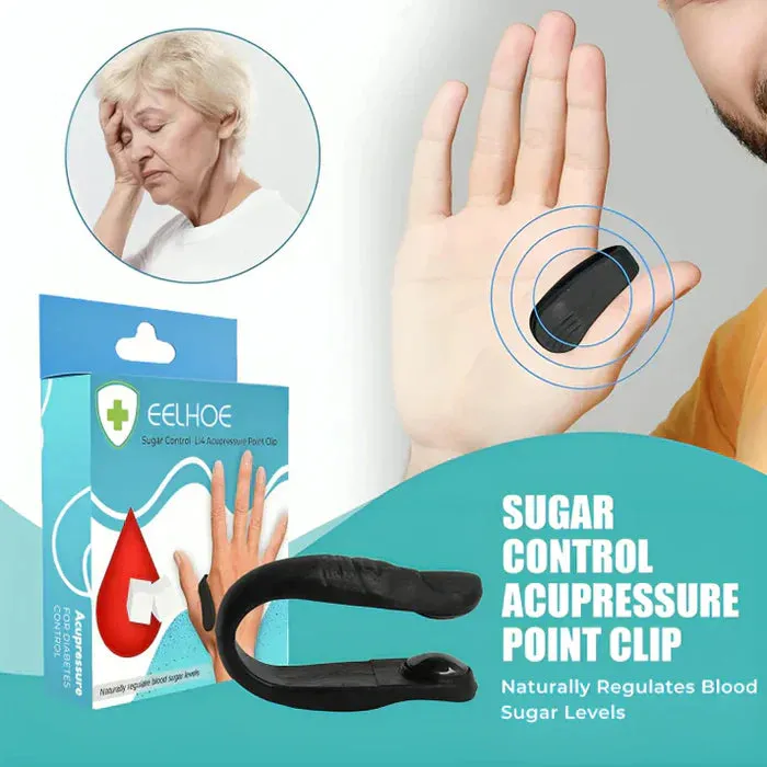 Acuplus  Sugar Control Acupressure Point Clip - Buy 1 Get 1 FREE