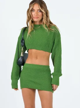Akalia Knit Set Khaki