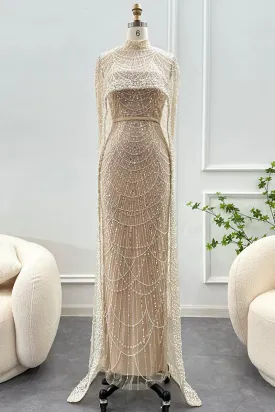 Alexandra Pearl Embellished Maxi Dress