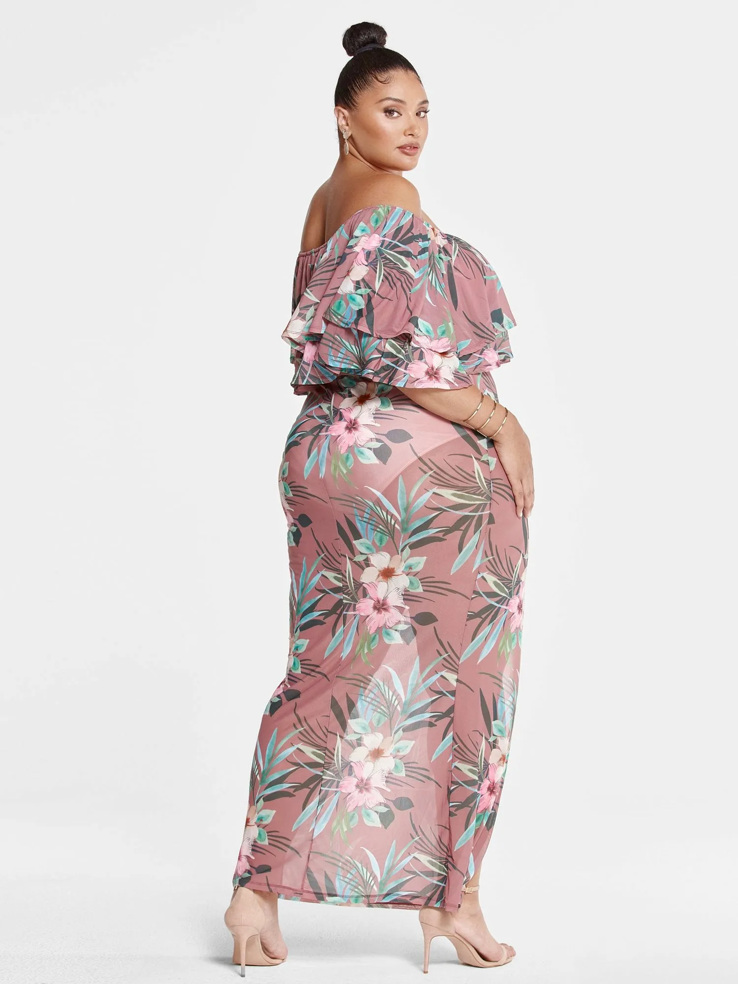 Ashley Mesh Maxi Skirt - SRV x FTF