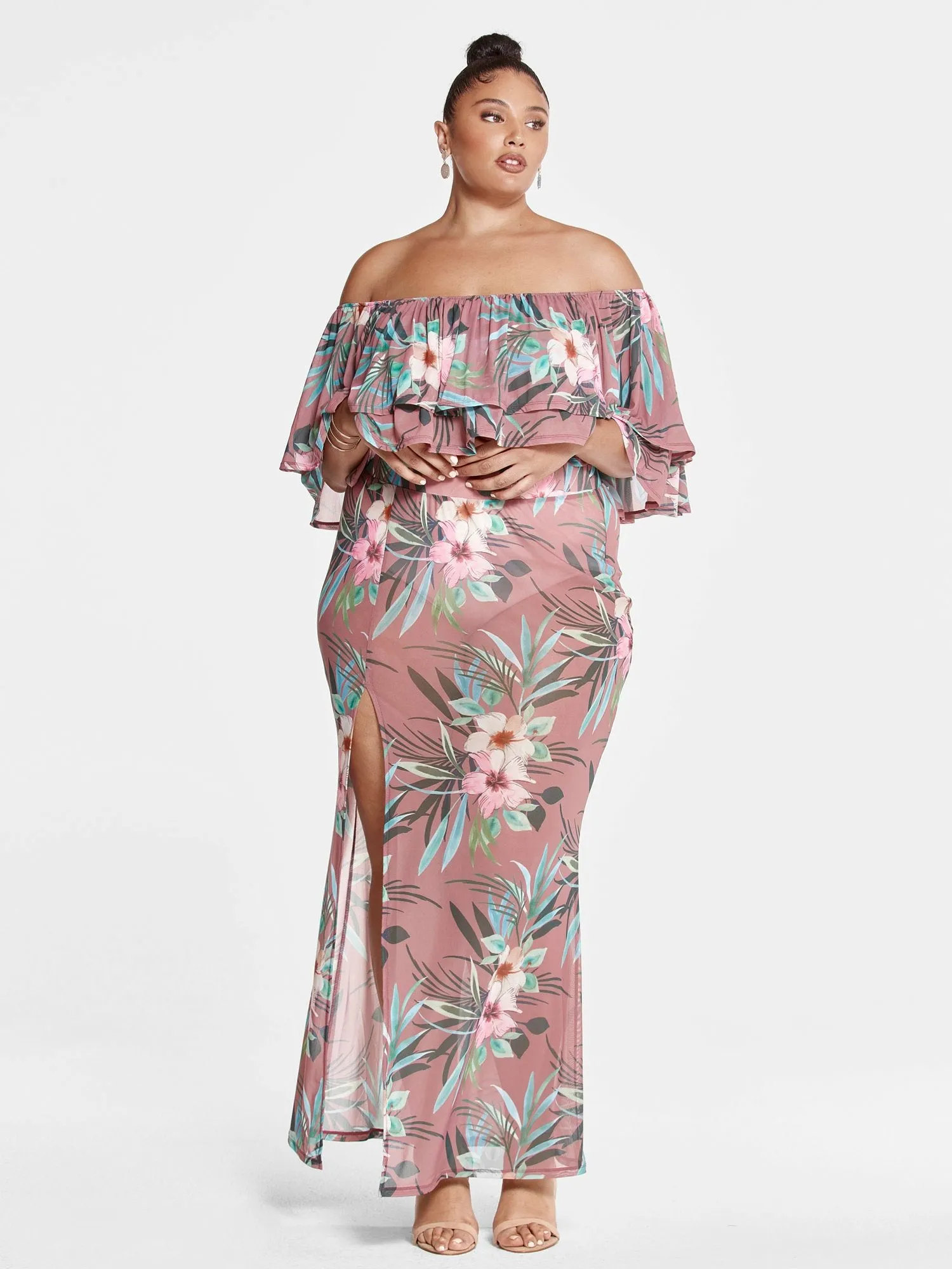 Ashley Mesh Maxi Skirt - SRV x FTF