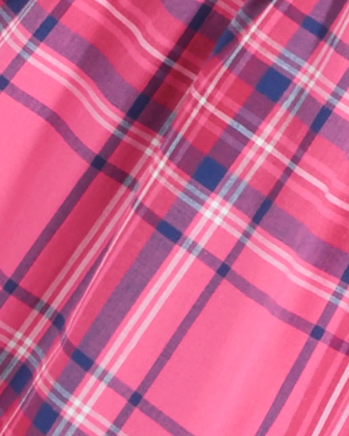 Aubrie Top in Pink Angie Plaid