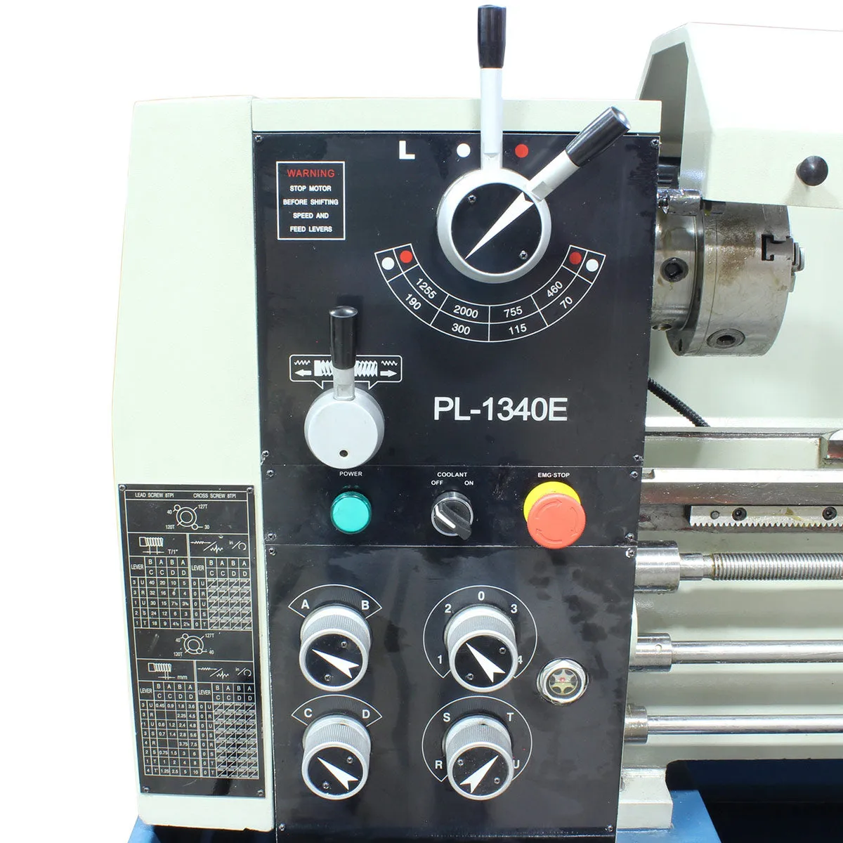 Baileigh Industrial BA9-1016618 Baileigh Metal Lathe PL-1340E