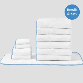Bath Sheet Bathroom Bundle (11 pieces)