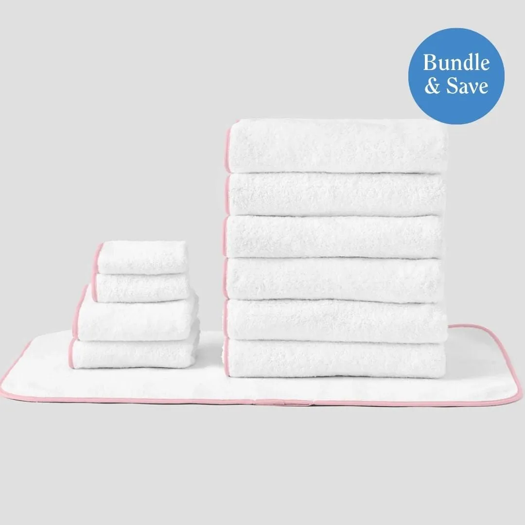 Bath Sheet Bathroom Bundle (11 pieces)