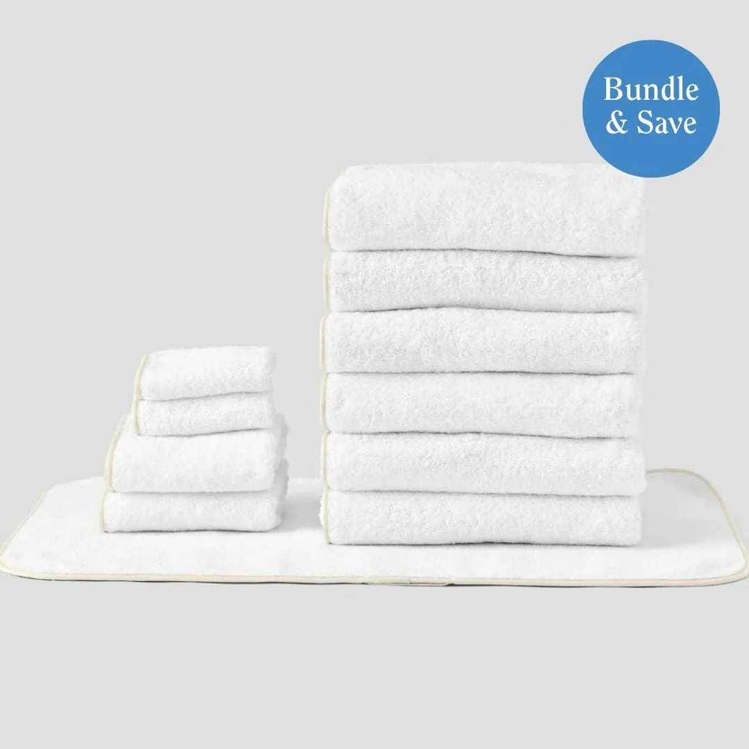 Bath Sheet Bathroom Bundle (11 pieces)