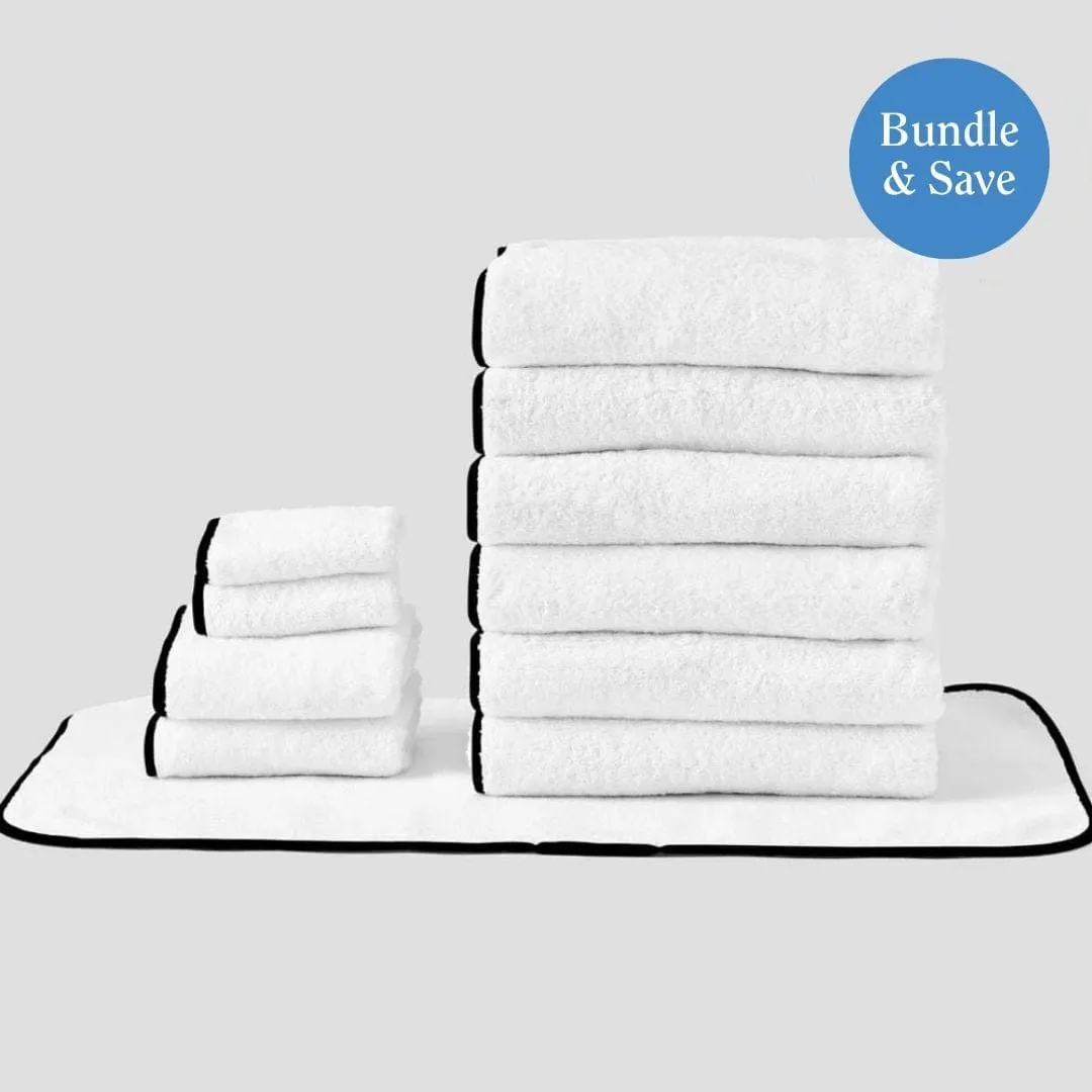 Bath Sheet Bathroom Bundle (11 pieces)