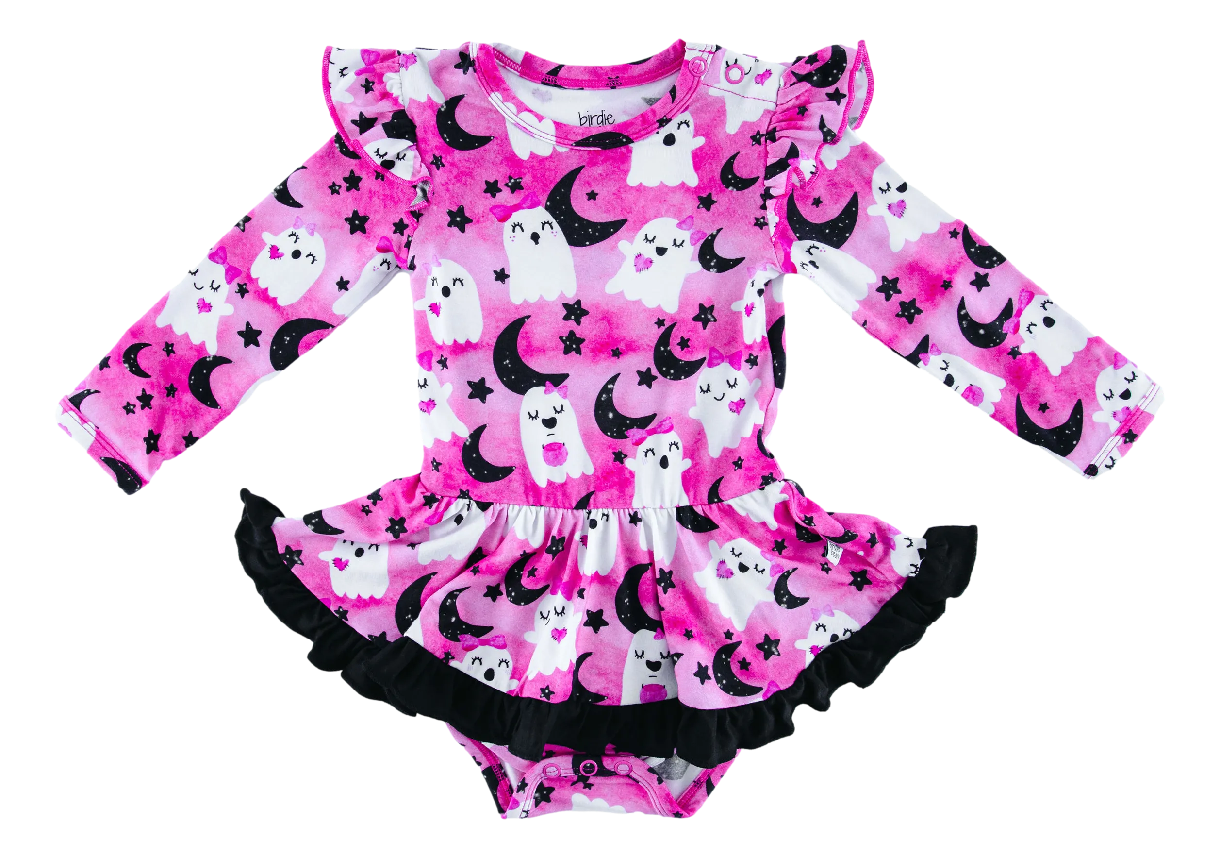 Birdie Bean Evie Pink Ghosts Birdie Twirl