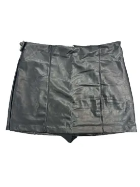 Black Skirt Mini & Short Abercrombie And Fitch, Size L