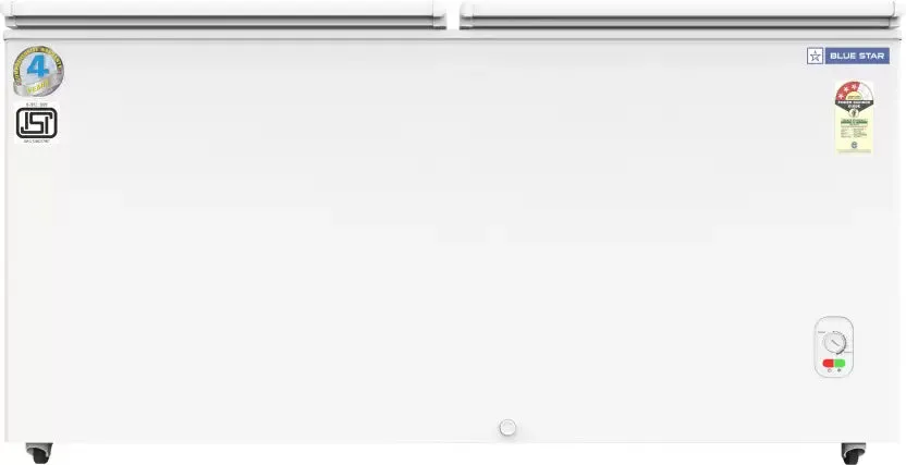 Blue Star CF3-300MEW 301 L Double Door Standard Deep Freezer  (White, 3 Star)