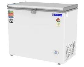 Blue Star CF4-230NEYW 215 Litres 4 Star Double Door Chest Freezer (White)
