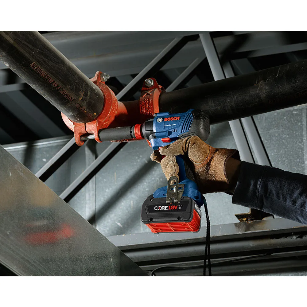 Bosch GDX18V-1600B12 18 V 1/4" and 1/2" Two-In-One Bit/Socket Impact Driver Kit