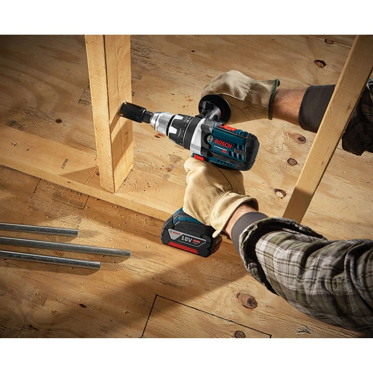 Bosch HCS100 1 In. Edge Wood Hole Saw with Arbor