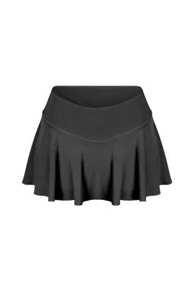 Bria Mini Tennis Skirt (Black)