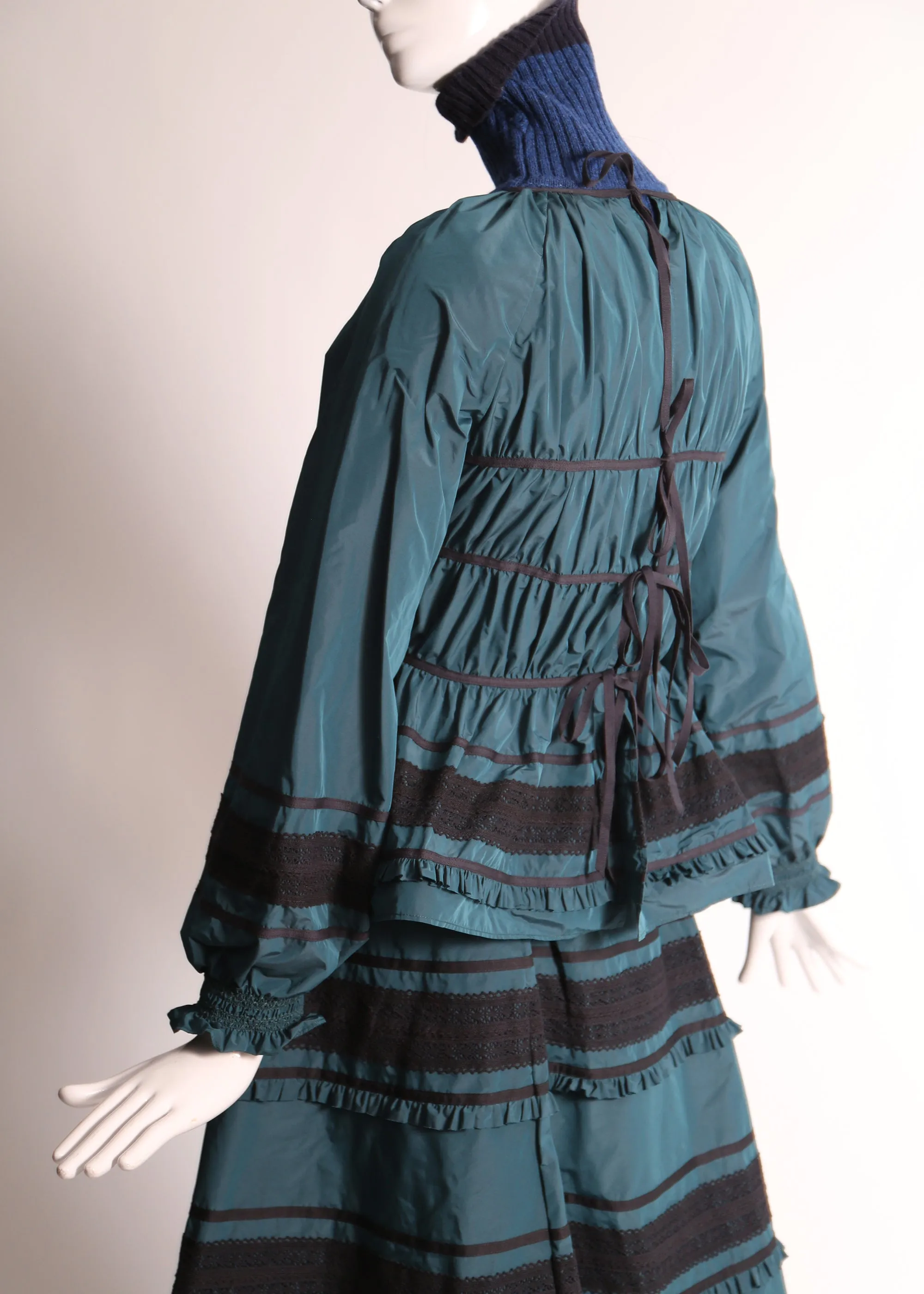 BRITTANY CORSET CINCHED BLOUSE