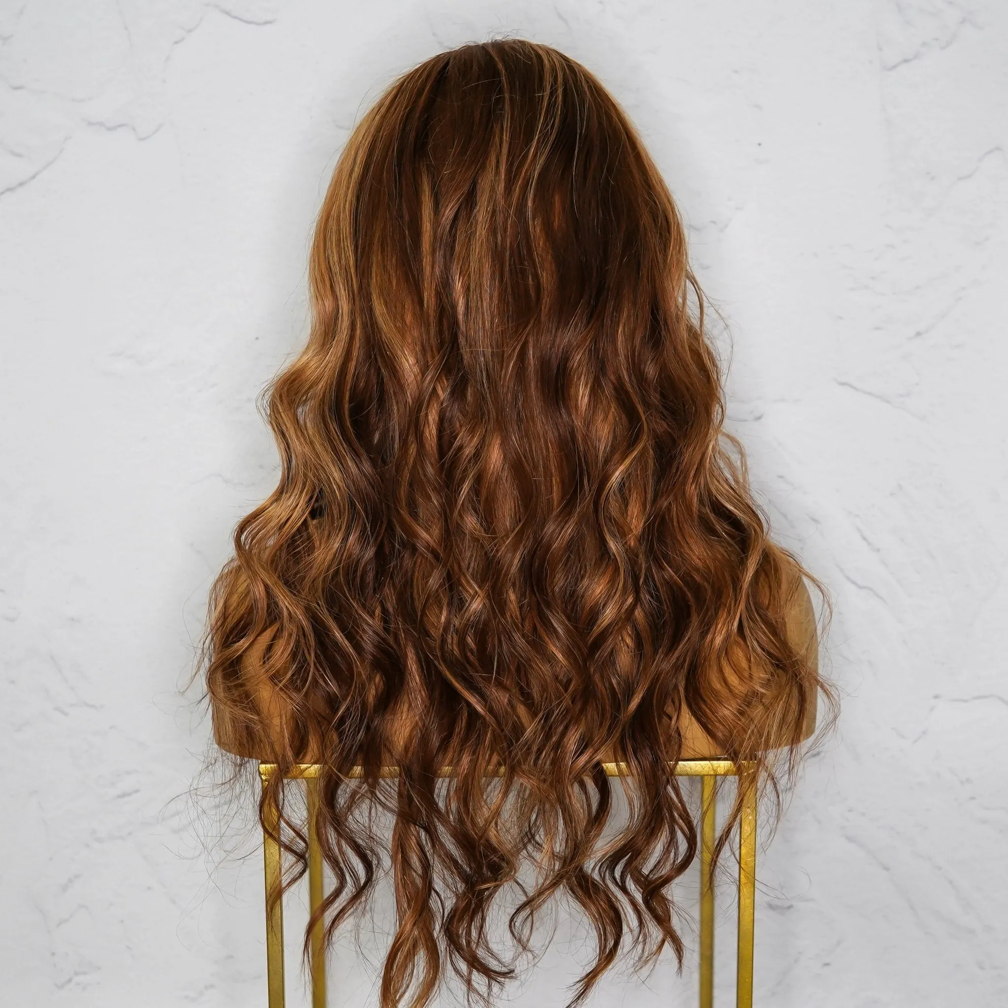 CHARLIE Brown Human Hair Lace Front Wig