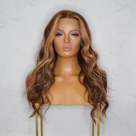 CHARLIE Brown Human Hair Lace Front Wig