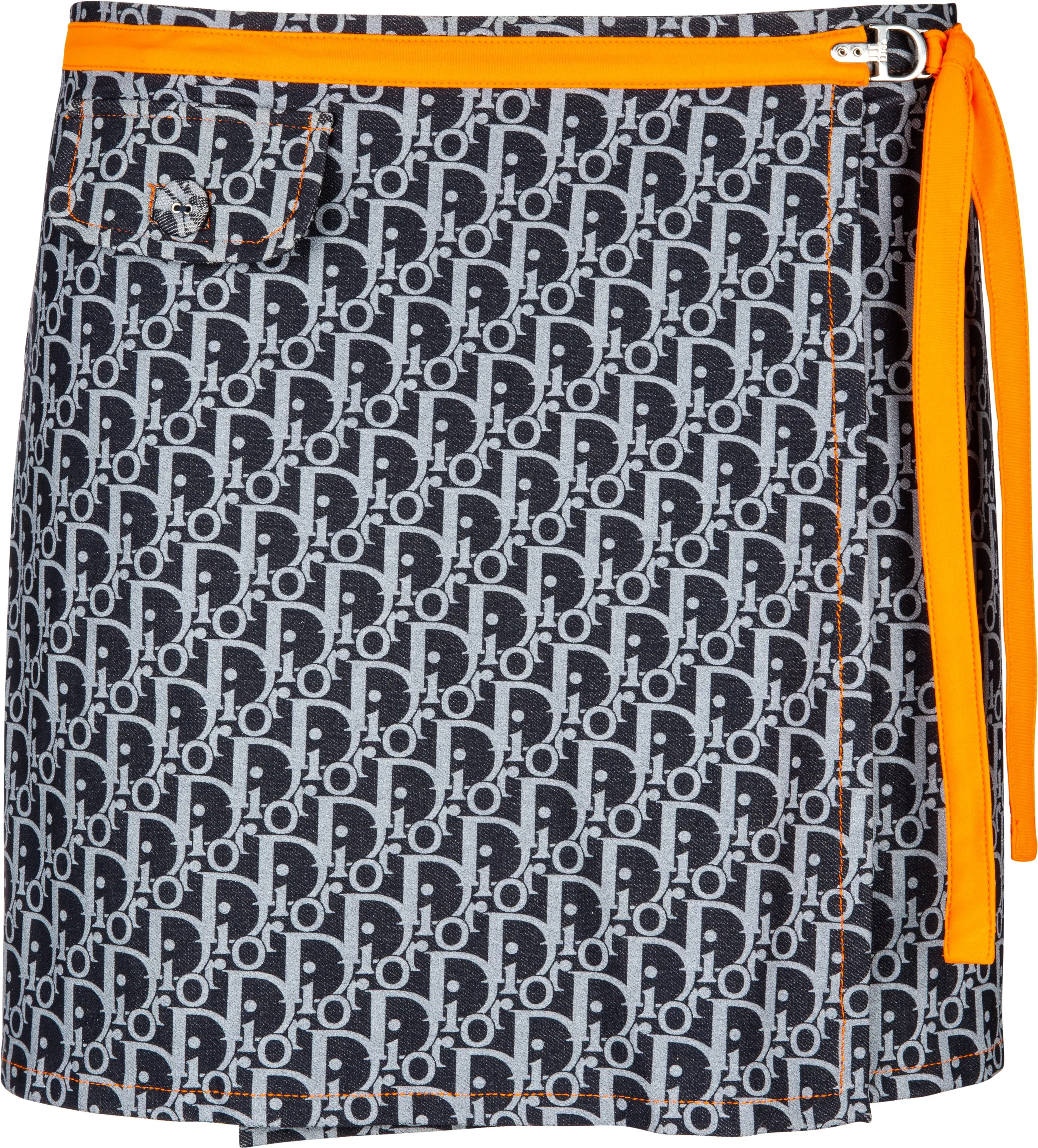 Christian Dior Wrap Flight Skirt