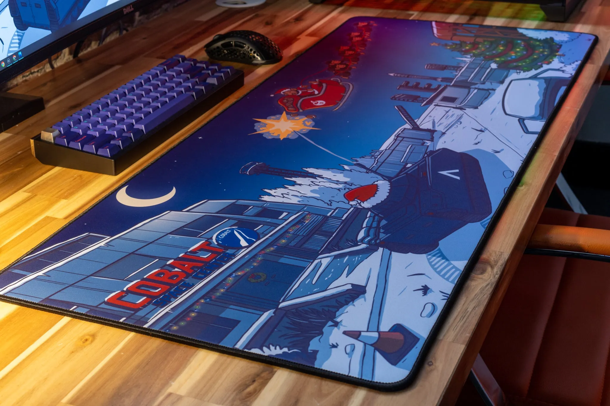 CoconutB "Ook Christmas" Limited Edition Content Creator Collaboration Gaming Deskmat