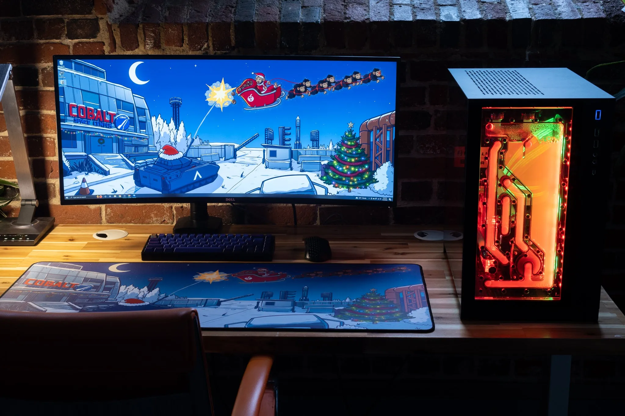 CoconutB "Ook Christmas" Limited Edition Content Creator Collaboration Gaming Deskmat