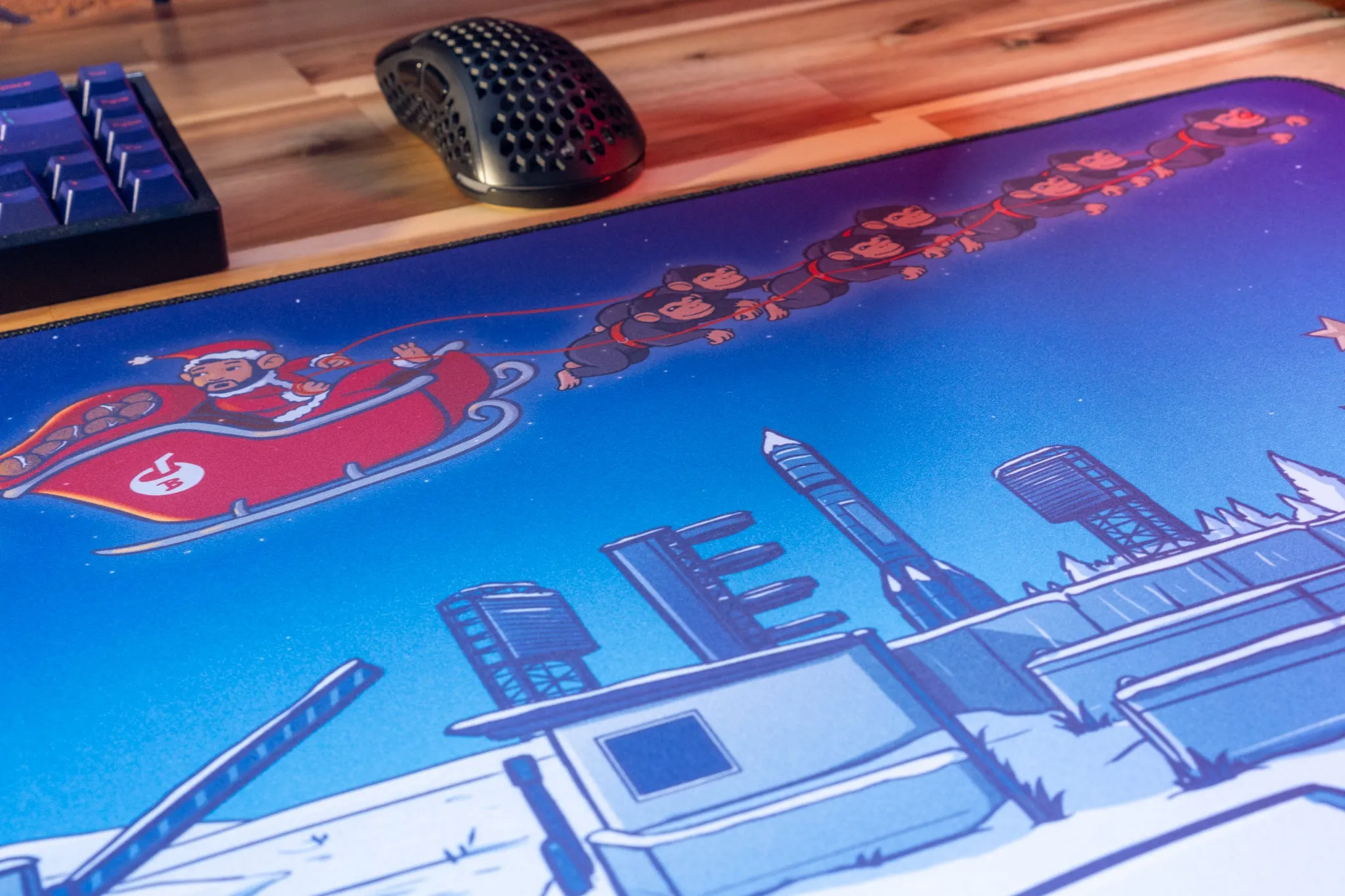 CoconutB "Ook Christmas" Limited Edition Content Creator Collaboration Gaming Deskmat