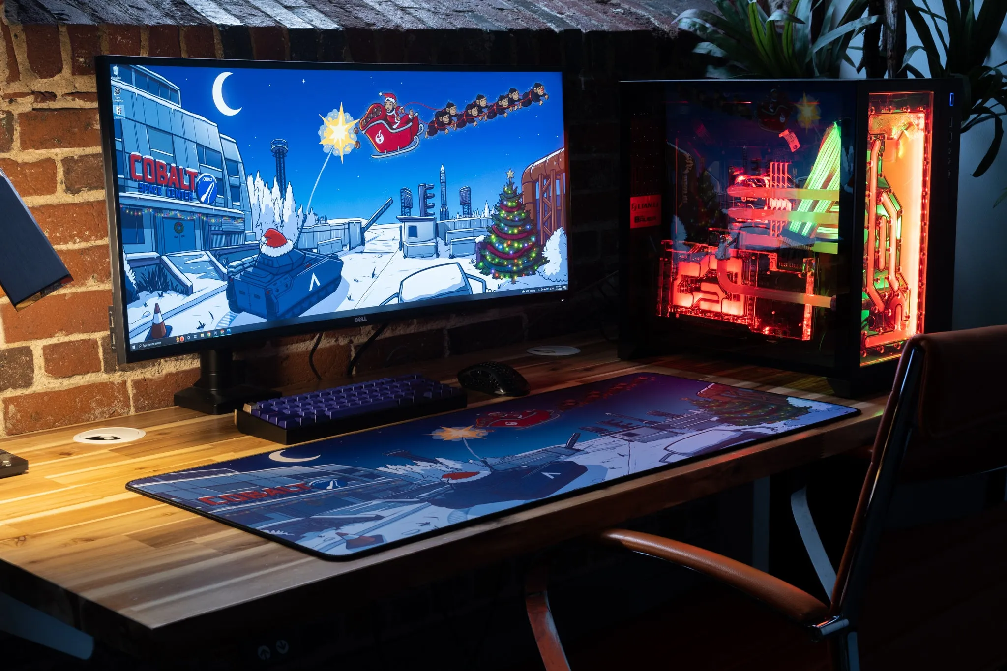 CoconutB "Ook Christmas" Limited Edition Content Creator Collaboration Gaming Deskmat