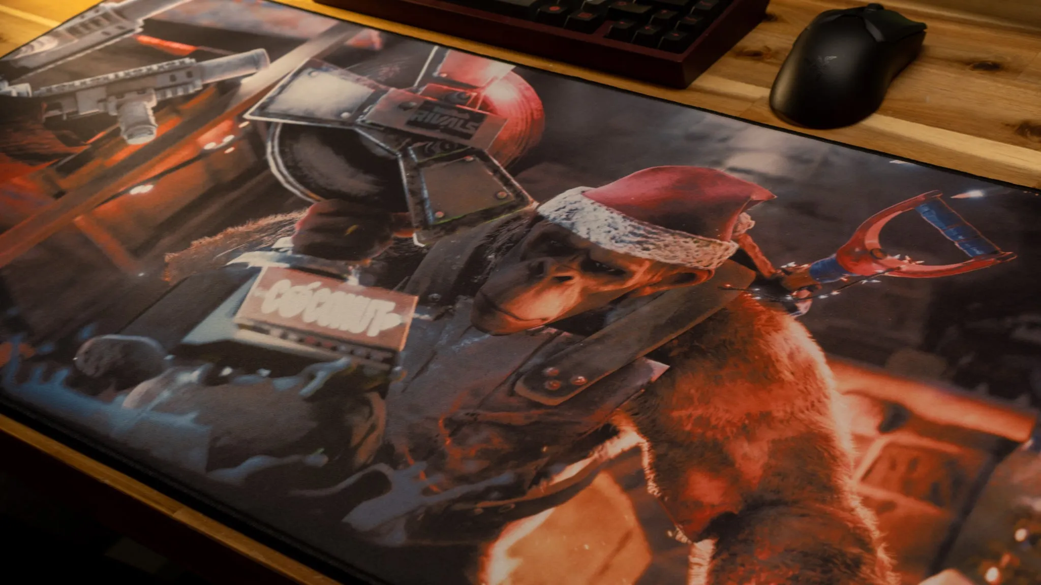 CoconutB "Rivals Champion" Limited Edition Content Creator Collaboration Gaming Deskmat