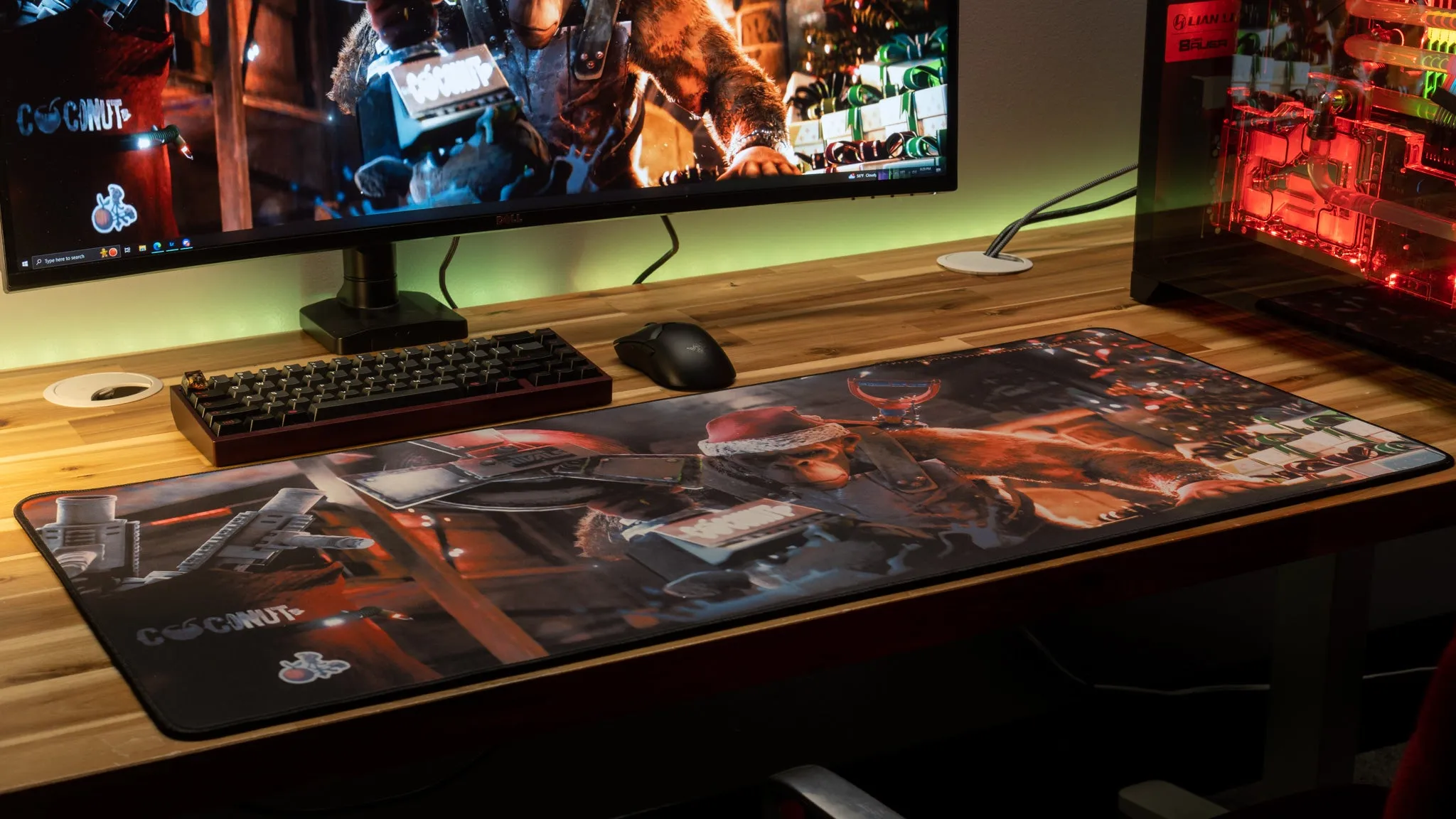 CoconutB "Rivals Champion" Limited Edition Content Creator Collaboration Gaming Deskmat