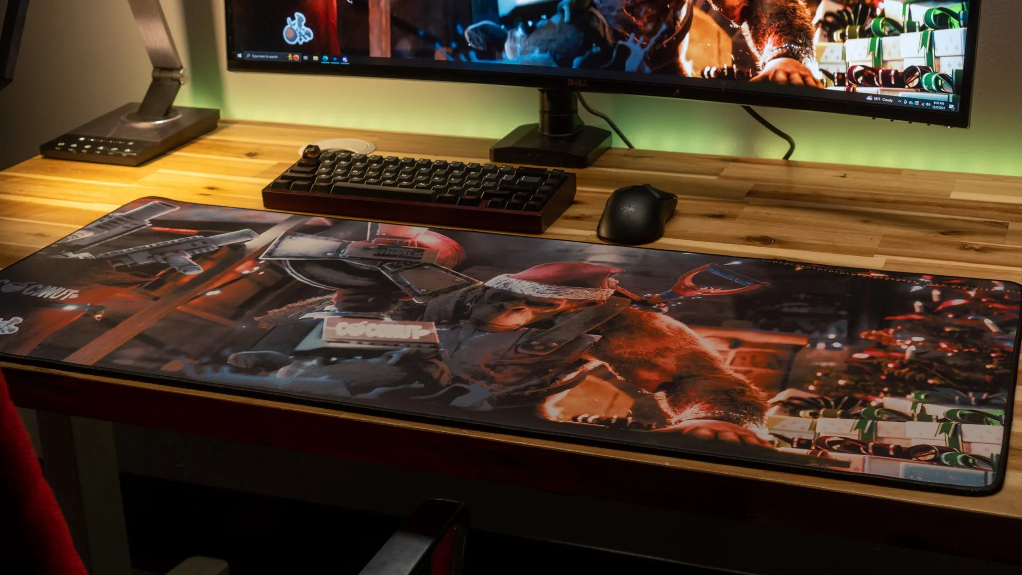 CoconutB "Rivals Champion" Limited Edition Content Creator Collaboration Gaming Deskmat