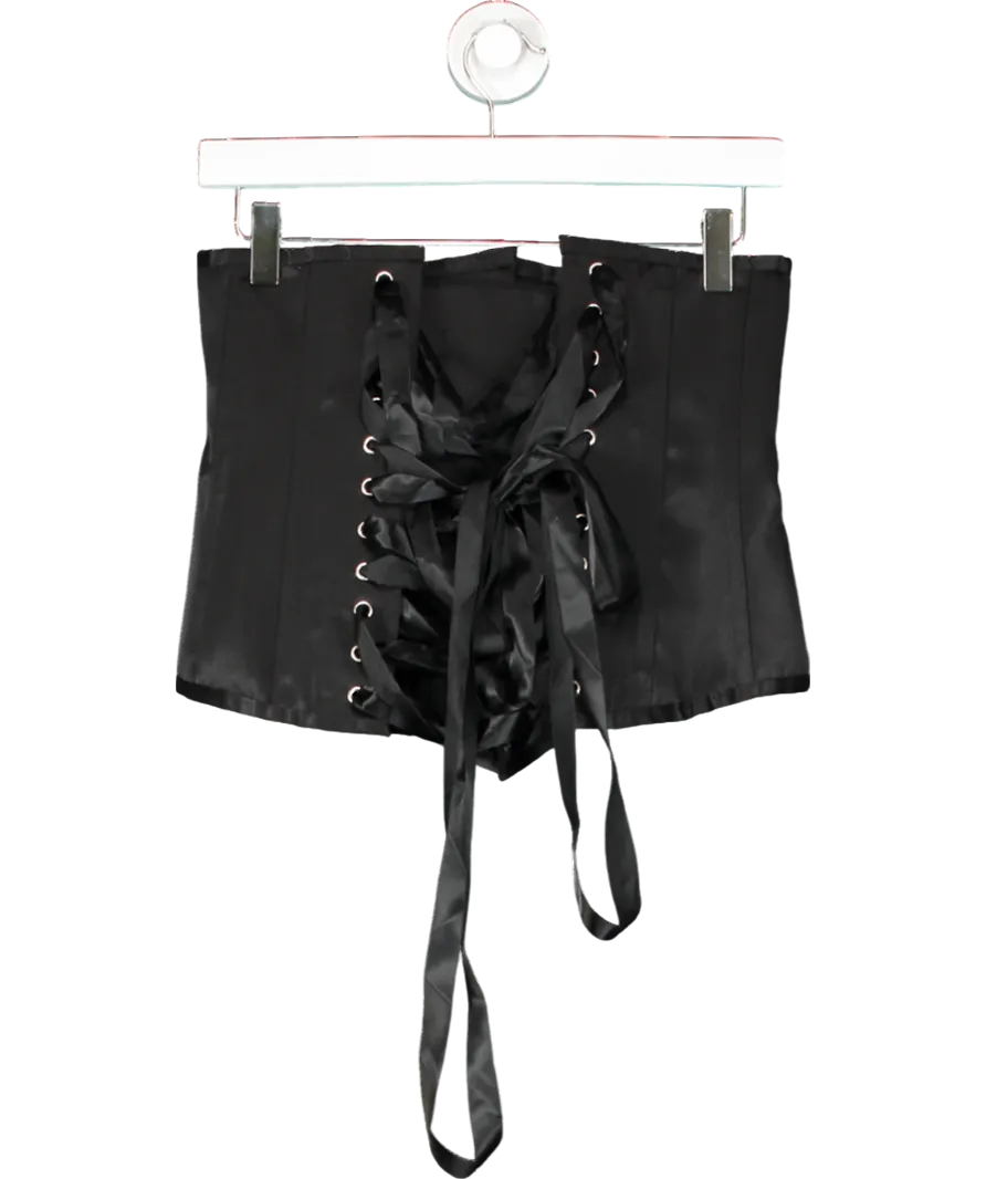 Corset Story Black Underbust Waist Taming Corset UK 12