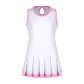 #Cottage Court White Pleat Dress - New!
