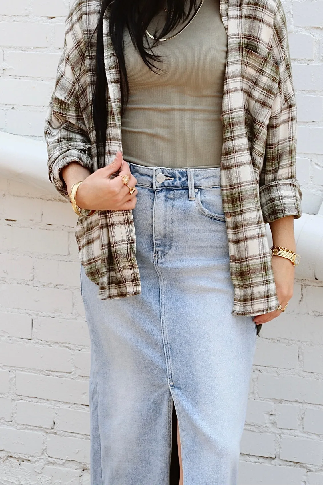Delaney Denim Skirt