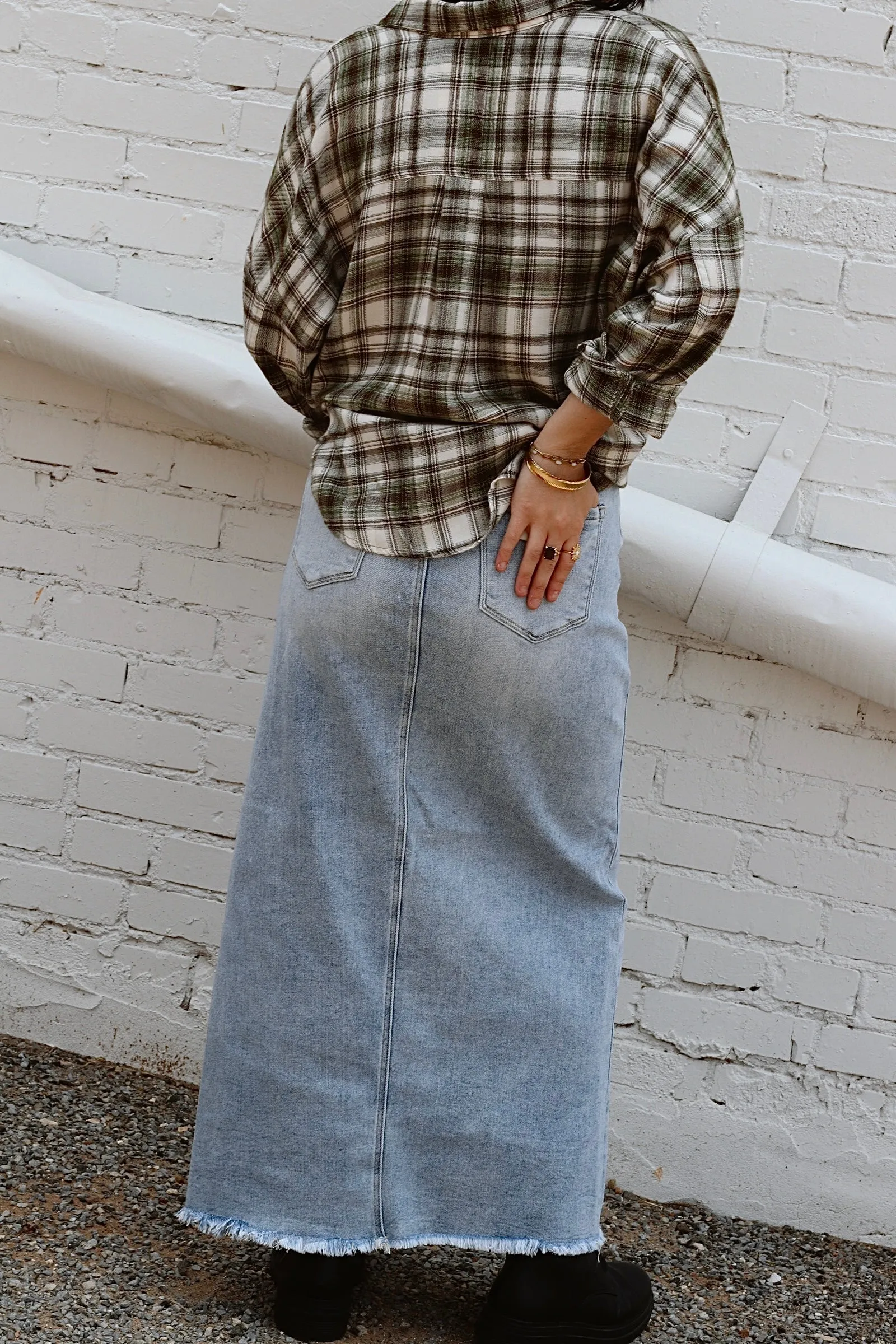 Delaney Denim Skirt