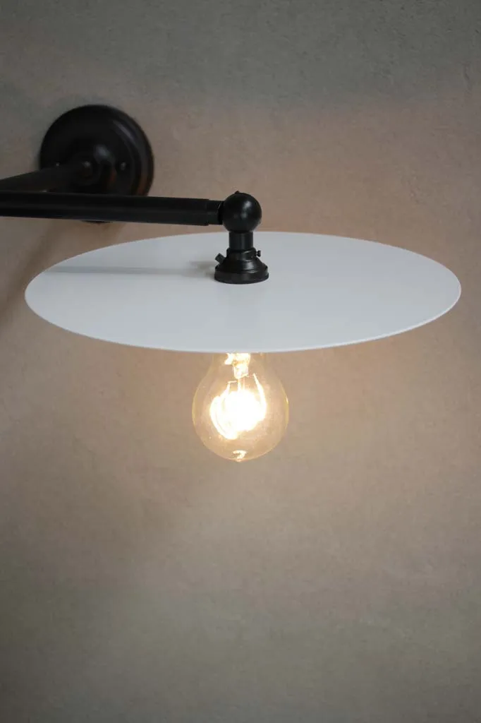 Disc Double Swivel Arm Wall Light
