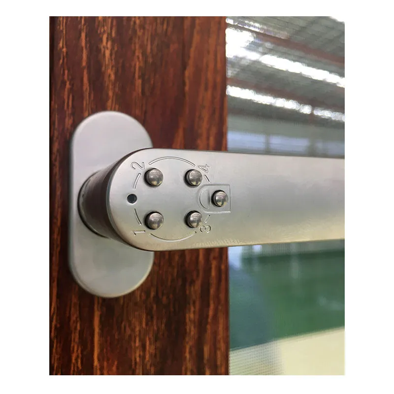 Doorwin 2021Australia and USA hot sale modern design aluminum casement window triple glazing configuration tilt and turn windows