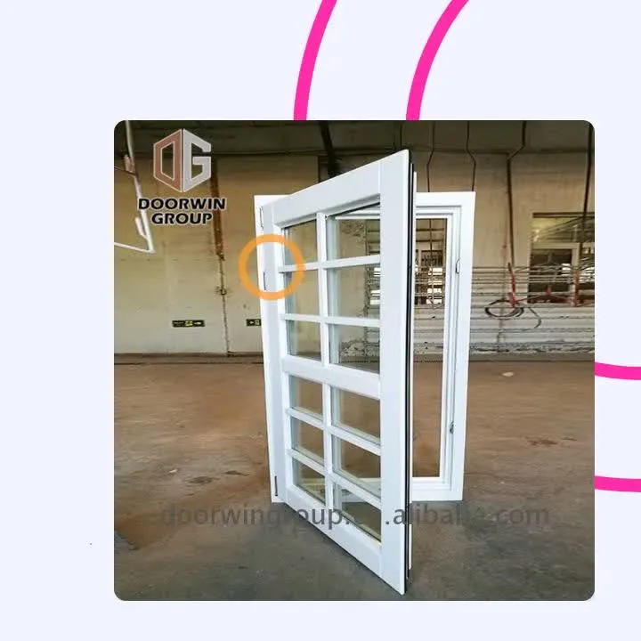Doorwin 2021cedar australia hardware wood french grill multiple panels new style hot sale latest design wood casement window