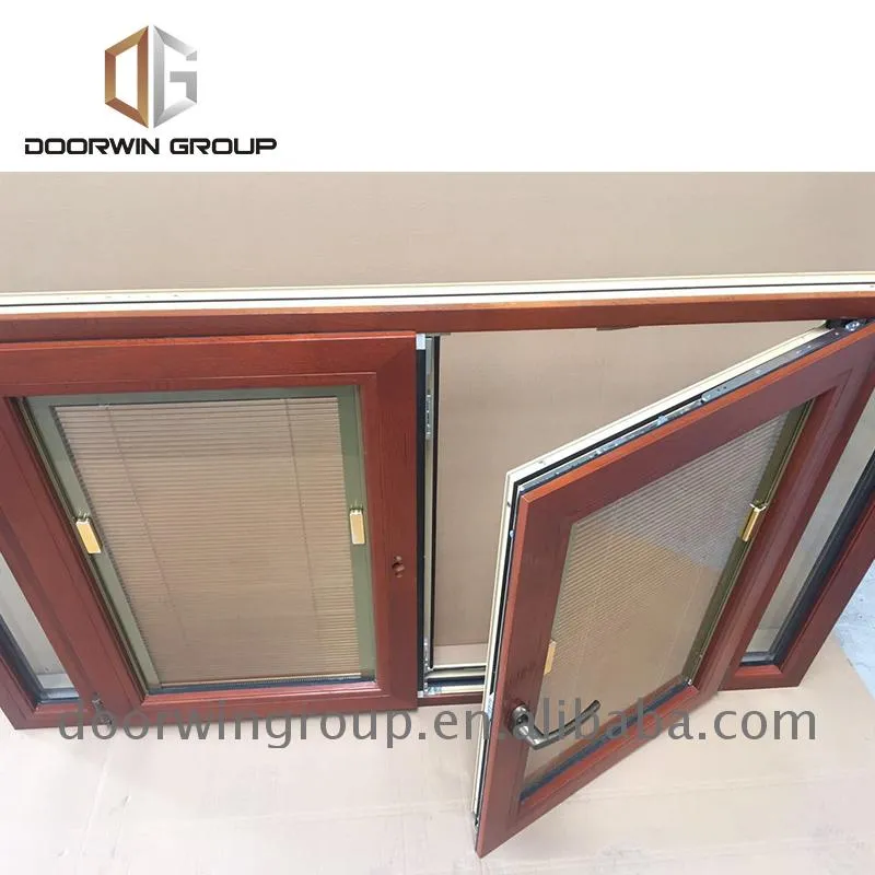 Doorwin 2021Factory direct supply impact resistant windows prices hurricane hot- sale casement window shutters