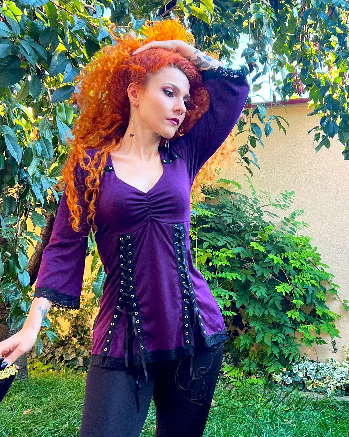 Elektra Top in Ivy