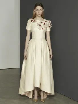 Embellished Mullet Gown