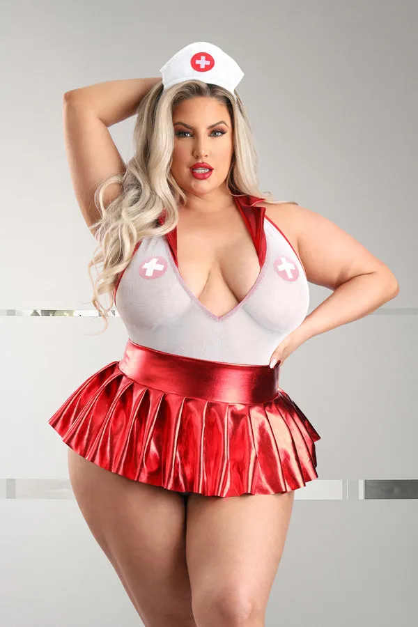 Fancy A Bath?- Plus Size Nurse Costume