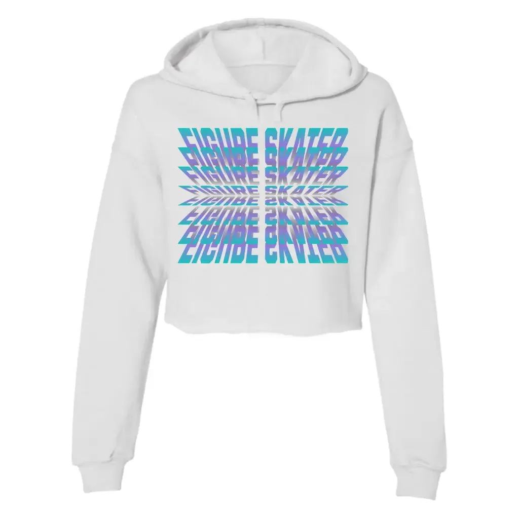 Figure Skater Women's Cropped Hoodie