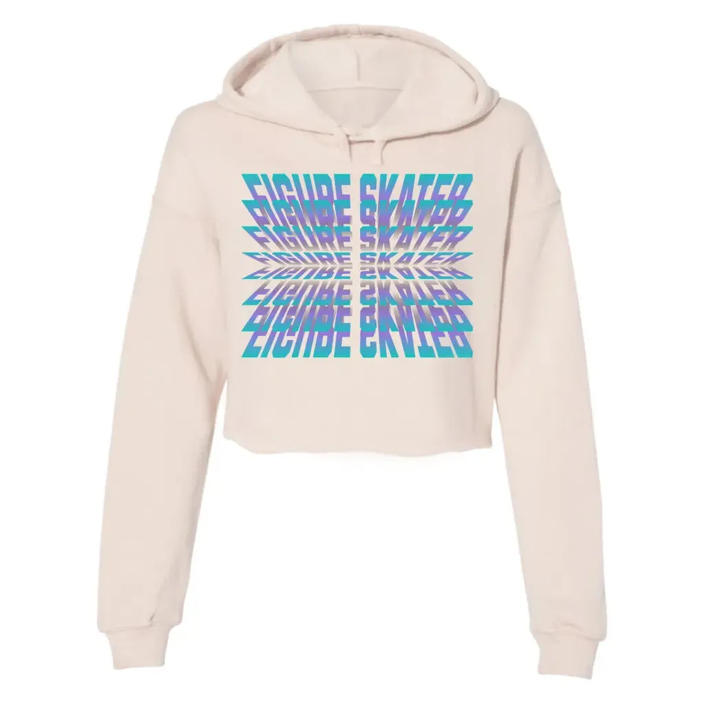 Figure Skater Women's Cropped Hoodie