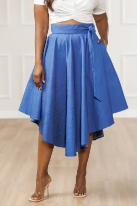 FINAL SALE - Evy High-Low Hem Skirt